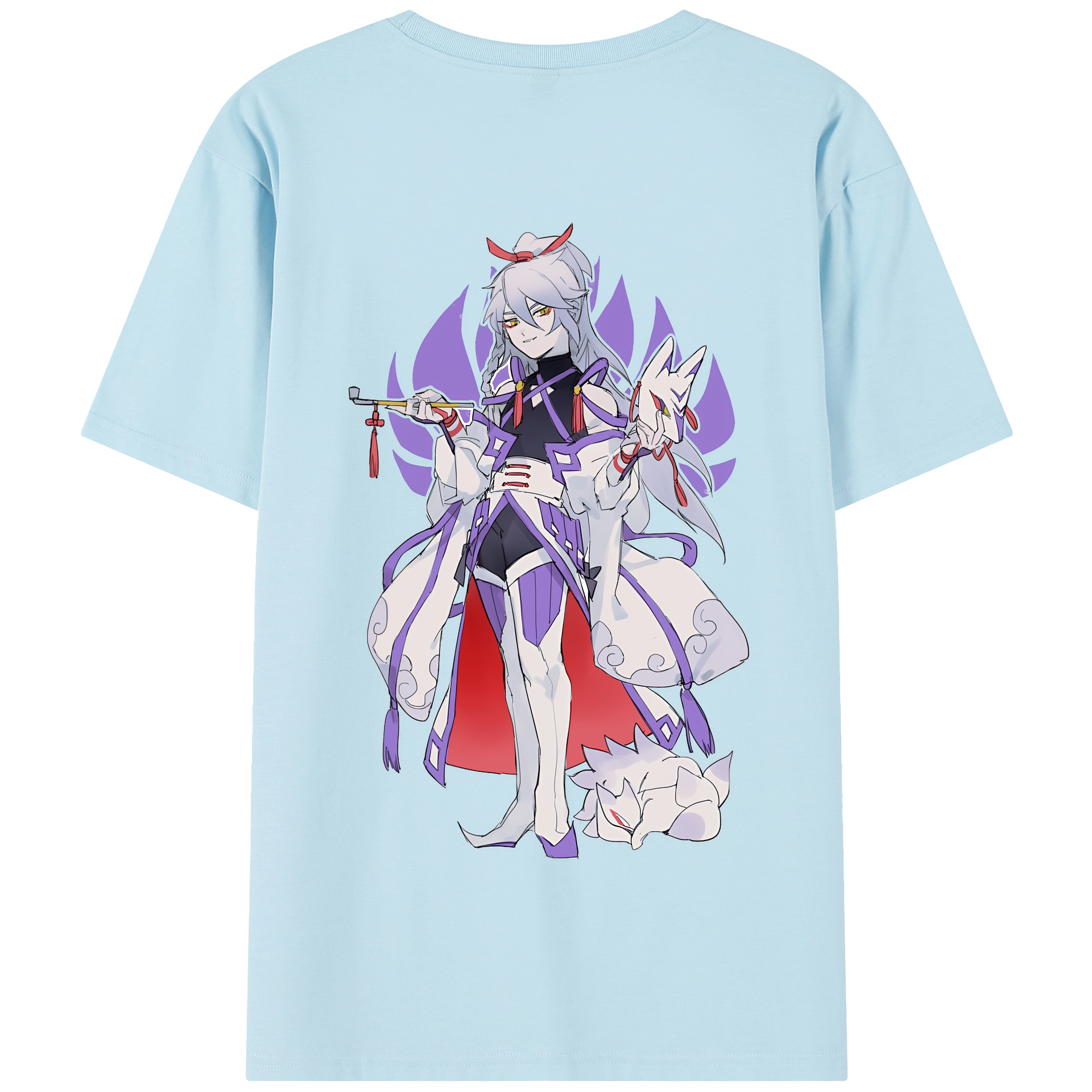（画像用） 妖怪ウォッチ Yo-kai Watch 綿100％半袖Tシャツ（背面プリント）